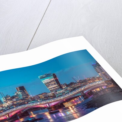 Blackfriars Bridge in London by Assaf Frank